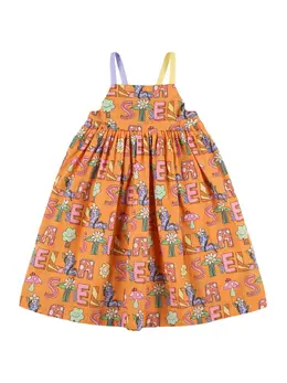 STELLA MCCARTNEY KIDS: Хлопковое платье 
