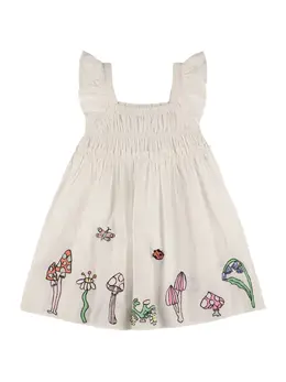 STELLA MCCARTNEY KIDS: Хлопковое платье 