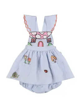 STELLA MCCARTNEY KIDS: Хлопковое платье 