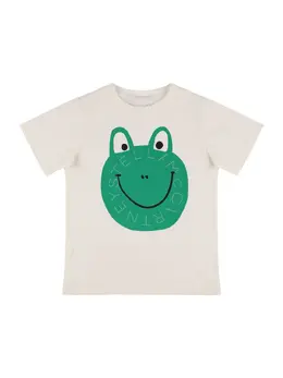 STELLA MCCARTNEY KIDS: Хлопковая футболка 