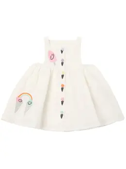 STELLA MCCARTNEY KIDS: Льняное платье 