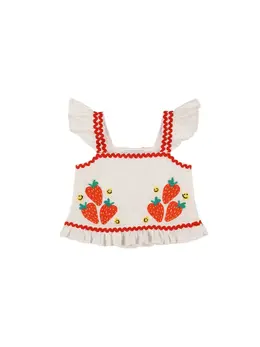 STELLA MCCARTNEY KIDS: Хлопковый топ 