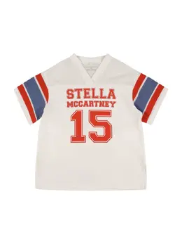 STELLA MCCARTNEY KIDS: Хлопковая футболка 
