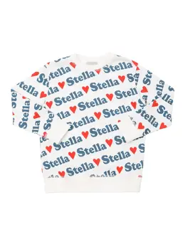 STELLA MCCARTNEY KIDS: Хлопковый свитшот 