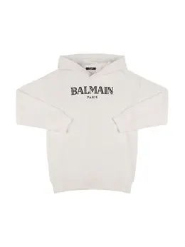 BALMAIN: Хлопковая толстовка 
