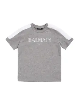 BALMAIN: Хлопковая футболка 