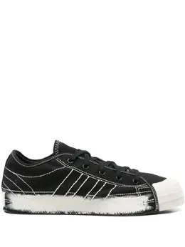 Y-3: Чёрные кроссовки 