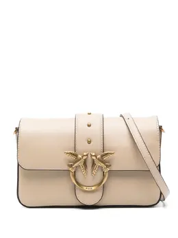 PINKO: Бежевая сумка  Love