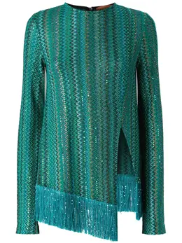 Missoni: Зелёная блуза 