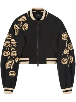 Ermanno Scervino: Куртка с растительным принтом 