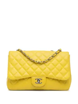 CHANEL Pre-Owned: Жёлтая сумка 