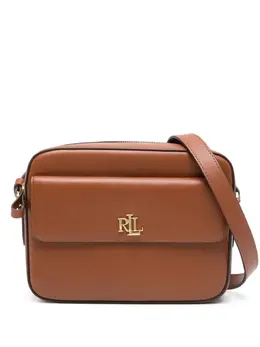 Lauren Ralph Lauren: Коричневая сумка через плечо 