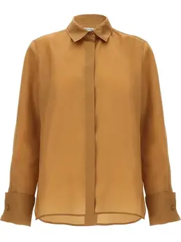 Max Mara: Оранжевая рубашка 