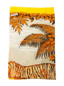 Hermès Pre-Owned: Шарф с тигровым принтом 
