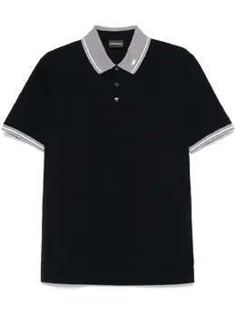 Emporio Armani: Чёрное поло 