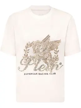 Philipp Plein: Белая футболка 