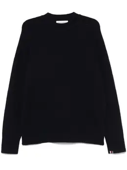 extreme cashmere: Синий свитер 