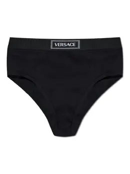 Versace: Чёрные трусы 