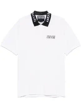 Versace Jeans Couture: Поло с воротником 