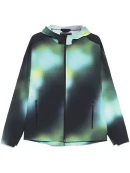 Y-3: Голубая куртка 