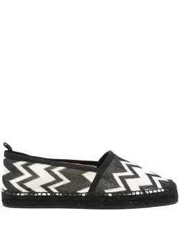 Missoni: Чёрные мокасины 