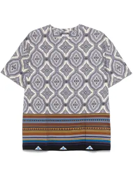 ETRO: Голубая футболка 