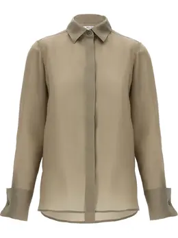 Max Mara: Зелёная рубашка 