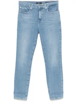 7 For All Mankind: Светлые джинсы 