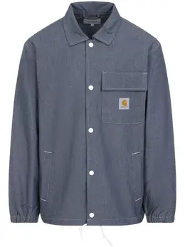Carhartt WIP: Голубая куртка 