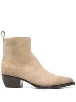 Golden Goose: Светлые ботинки 