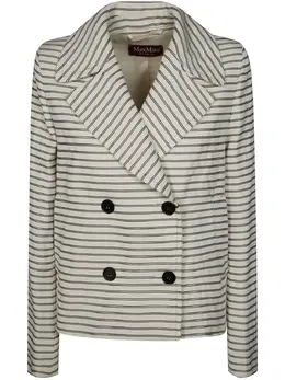 Max Mara: Жакет в полоску 