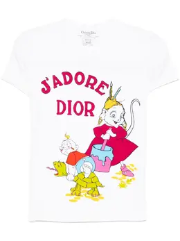 Christian Dior Pre-Owned: Хлопковая футболка 