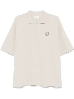 Maison Kitsuné: Светлое поло 