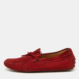Tod's: Красные мокасины 