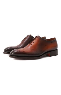 Santoni: Коричневые туфли  Carter