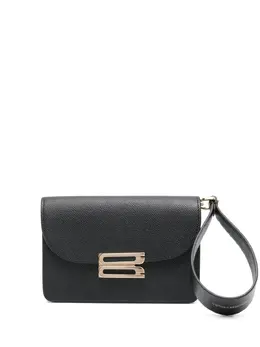 Victoria Beckham: Чёрный клатч 