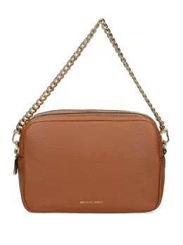 Michael Michael Kors: Коричневая сумка через плечо 