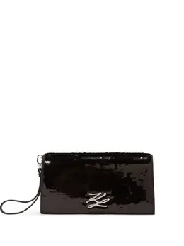 Karl Lagerfeld: Чёрный клатч  Autograph