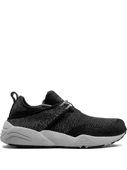 Puma: Чёрные кроссовки  Trinomic