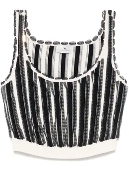 Elisabetta Franchi: Чёрный топ 