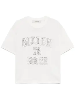 Golden Goose: Футболка с принтом 