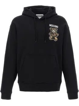 Moschino: Толстовка  Teddy с принтом