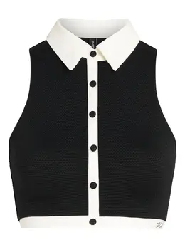 Karl Lagerfeld: Чёрный топ 