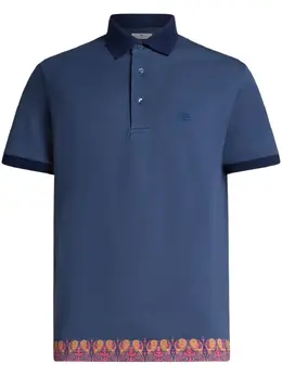 ETRO: Синее поло 