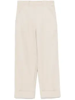 Max Mara: Бежевые брюки 