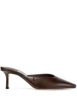 Jimmy Choo: Коричневые сабо 