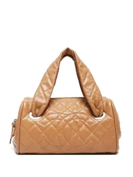 CHANEL Pre-Owned: Бежевая сумка 