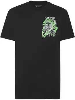 Plein Sport: Чёрная футболка 