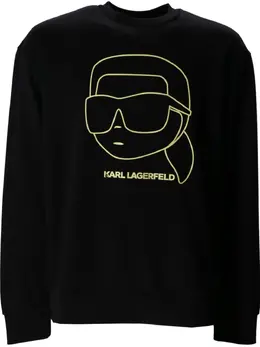 Karl Lagerfeld: Хлопковый свитшот 