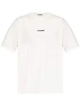 Jil Sander: Белая футболка 